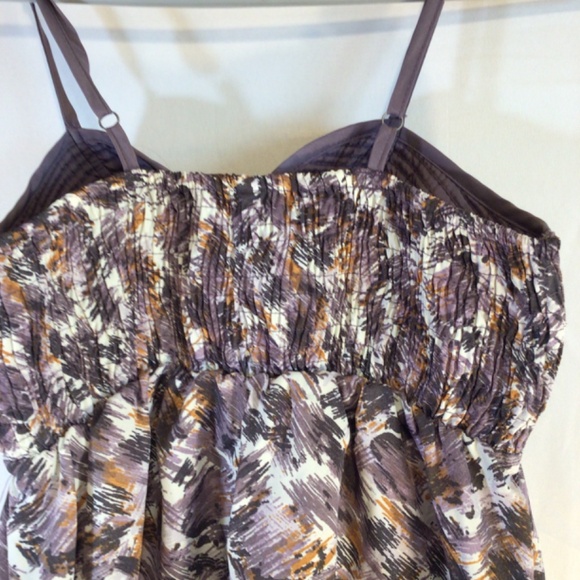 Xhilaration Boho Y2K Babydoll Cami Top Medium Abstract Print • Fairycore Indie - Picture 5 of 8